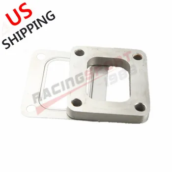 

T4 SS304 Undivided Turbo Inlet Flange + 304 Stainless Steel Gasket U.S.