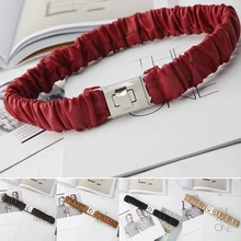 Fashion Elastic Belts For Women High Quality Designer Brand Waist Strap All-match Lady Dress Coat Sweater Decorative Waistband