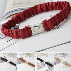 Fashion Elastic Belts For Women High Quality Designer Brand Waist Strap All-match Lady Dress Coat Sweater Decorative Waistband