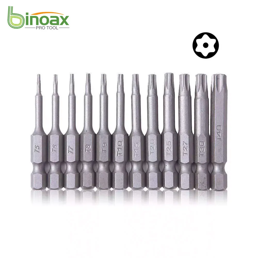 Binoax 6/12 шт. набор звездообразных наконечников 50 мм Магнитные наконечники для