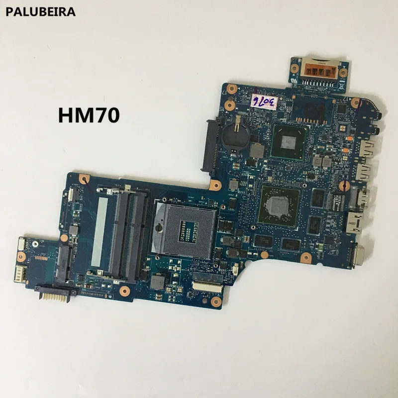 PALUBEIRA PLF/PLR/CSF/CSR HM70 для Toshiba Satellite C870 C875 H000043510 Материнская плата ноутбука с видеокартой чип тест