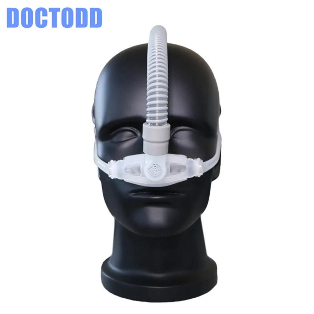 DOCTODD CPAP Подушка Маска CPAP носовая Подушка системы CPAP маска для защиты от храпа апноэ с бесплатным головным убором SML универсальные размеры