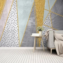 Нордические геометрические современные фрески обои Гостиная ТВ фон домашний декор настенная ткань водонепроницаемое покрытие для стен 3 D