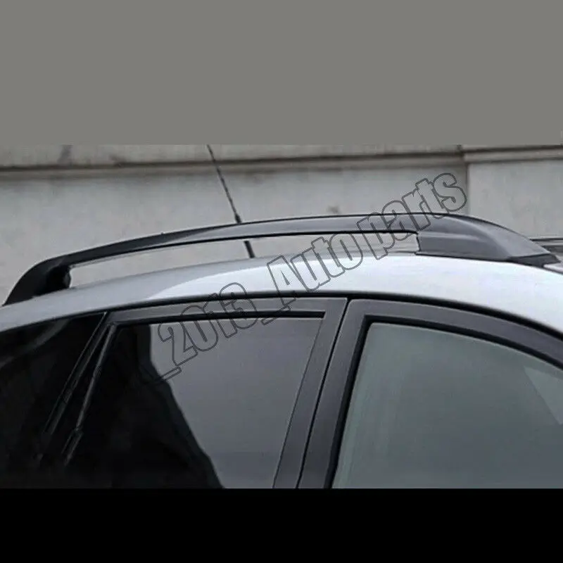 Для Toyota 2006-2012 RAV4 Алюминиевые черные Рейлинги на крышу, багажник, багажная переноска, плата, модификация автомобиля, аксессуары для автомобиля