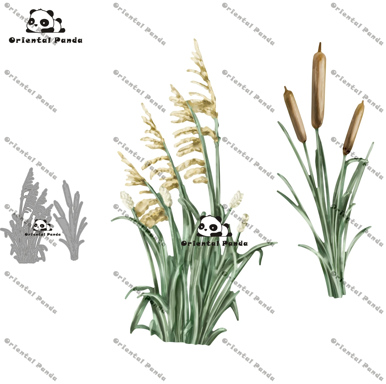 Новые штампы 2020 дом в фургоне металлические с большим количеством кустов и