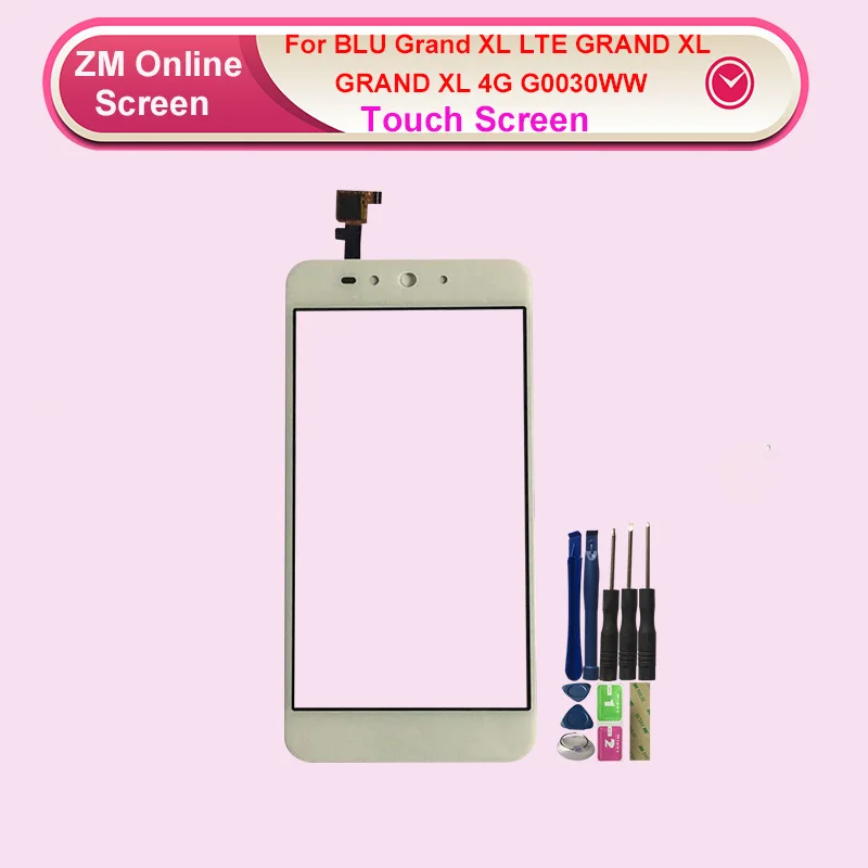 Для 5 дюймов BLU Grand XL LTE GRAND 4G G0030WW ЖК панель с сенсорным экраном стекло дисплей