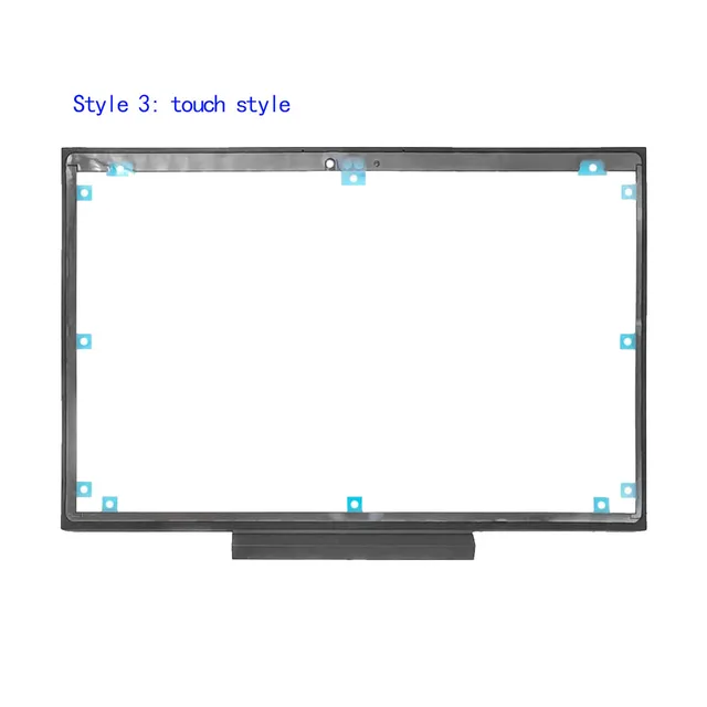 For Dell  Inspiron 15 7000 7566 7567 Laptop LCD Back Cover / Front Bezel / Palm Rest / Bottom Shell / Back Cover / Air Outlet B black cover 3