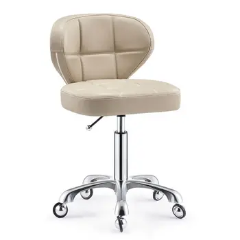 

Beauty Stool Beauty Salon Special Pulley Big Workbench Barber Shop Stool Round Stool Beauty Chair Rotating Lifting Package Mail