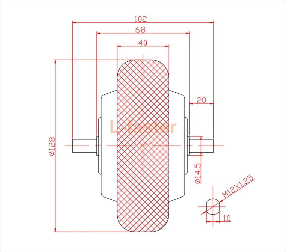 5 inch motor -7-950