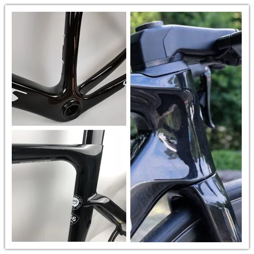 

2020 High quality Ven-ge carbon road bike frame disc brakes made in taiwan 700C road bicyle frameset BB30 bottom bracket