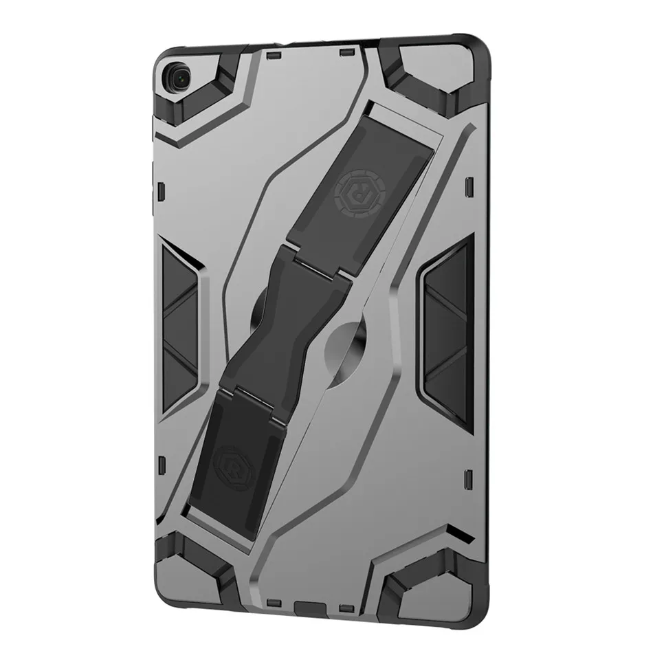 Чехол для samsung T510 T515 SM-T510 Funda, чехол для планшета, жесткий защитный чехол из ПУ+ ПК, сверхпрочный чехол Tab A 10,1, чехол-подставка+ пленка+ ручка