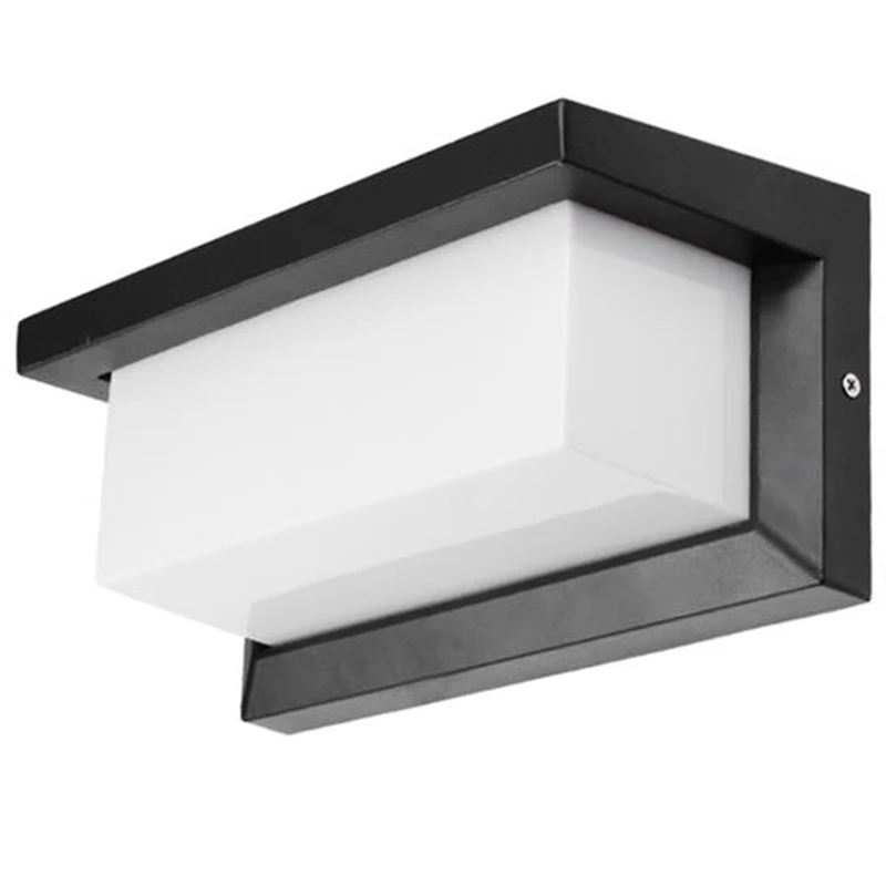 18W Led Wall Light Waterproof Ip66 Door Light Modern Led Wall Light Radar Motion Sensor Courtyard Garden Outdoor Light Ac85~265V