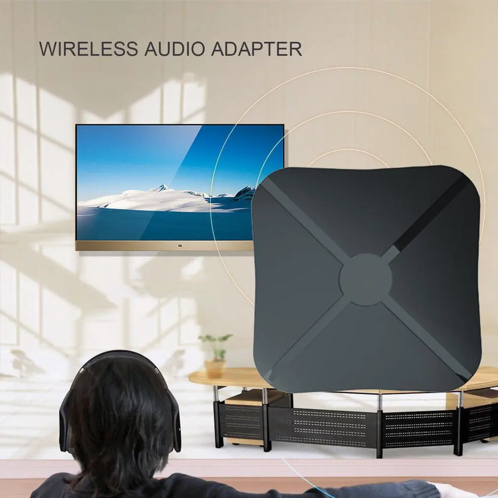 2 в 1 Bluetooth приемник передатчика 3,5 мм стерео с разъемом адаптер для ТВ AUX адаптер беспроводной аудио передатчик приемник