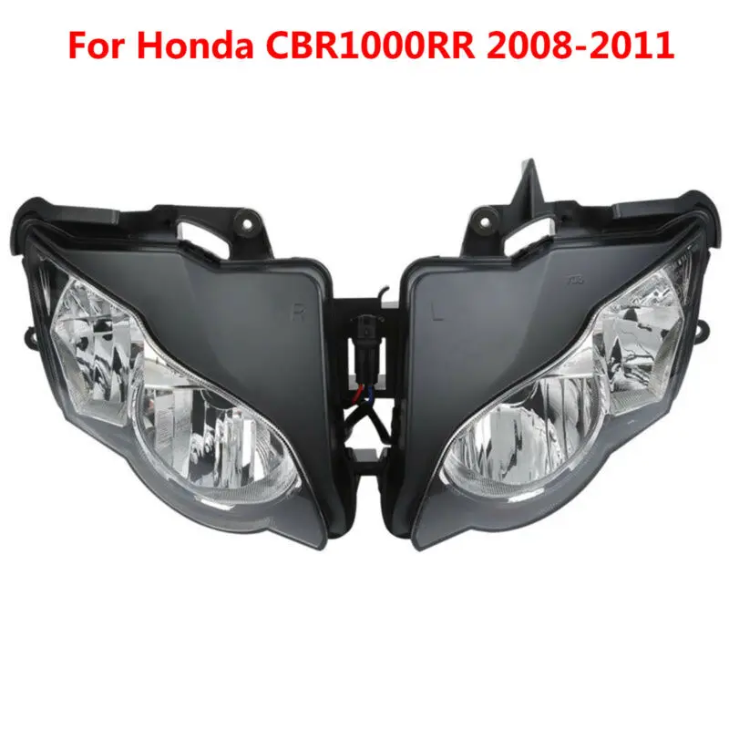 Фара мотоцикла в сборе для Yamaha FZ1 1000 Fazer 2006-2008 2007 - Цвет: B