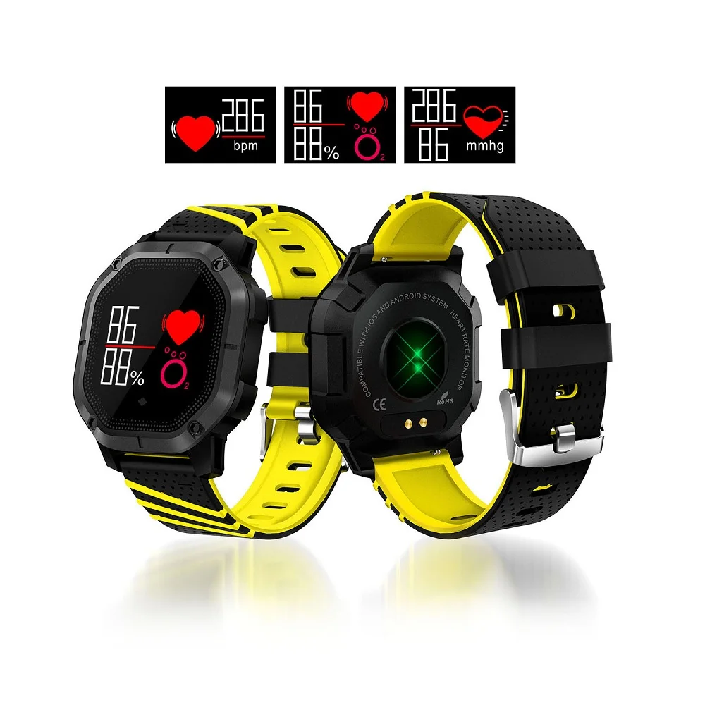

K5 Smart Watch IP68 Waterproof Swimming Sport Modes Watches Bluetooth 4.0 Heart Rate Monitor Blood Oxygen Tracker Man Smartwatch