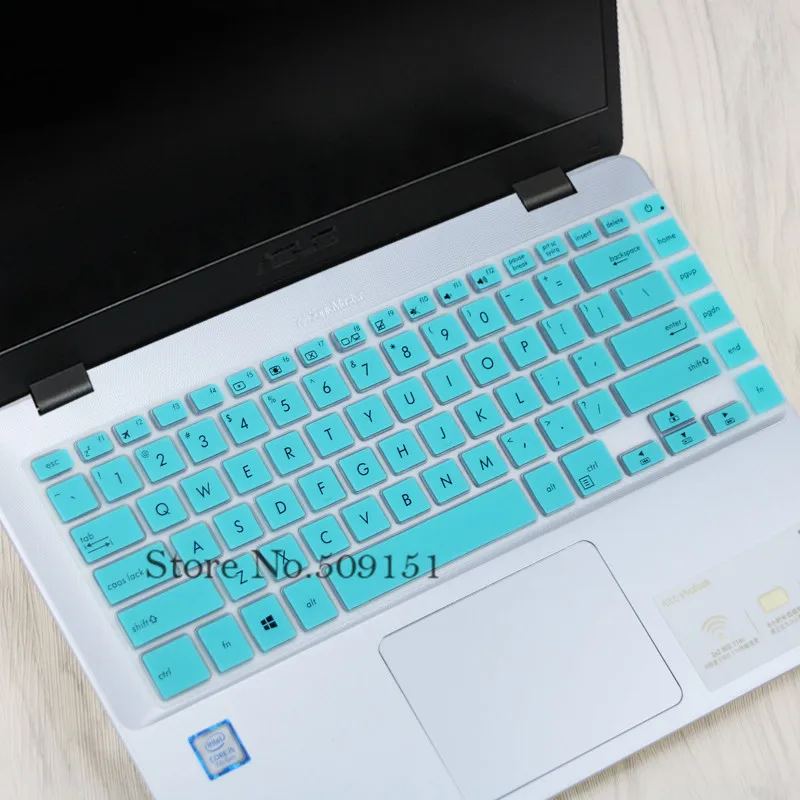 Sky blue 15,6 дюйма силиконовая клавиатура для ноутбука Обложка Защитная крышка для ASUS ZenBook UX530 UX530UX UX530UQ UX530U S510UR X510UN Тетрадь - Цвет: Sky blue