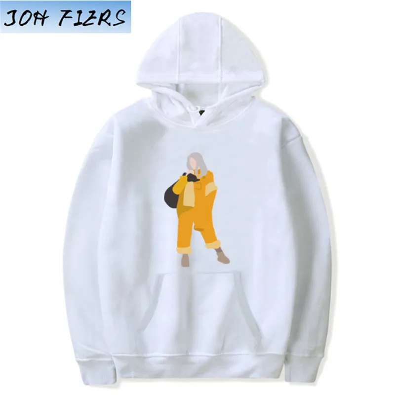 Billie Eilish толстовка женская с длинным рукавом Eilish Merch Lothse унисекс пуловеры Эстетическая Толстовка Топы Dropshop женские тонкие пальто - Цвет: as shown the picture