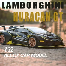 

New 1:32 Alloy Car Model LAMBORGHINI Huracan STEVO Miniature Scale Metal Vehicle Supercar Gifts for Children Boys Collection Toy