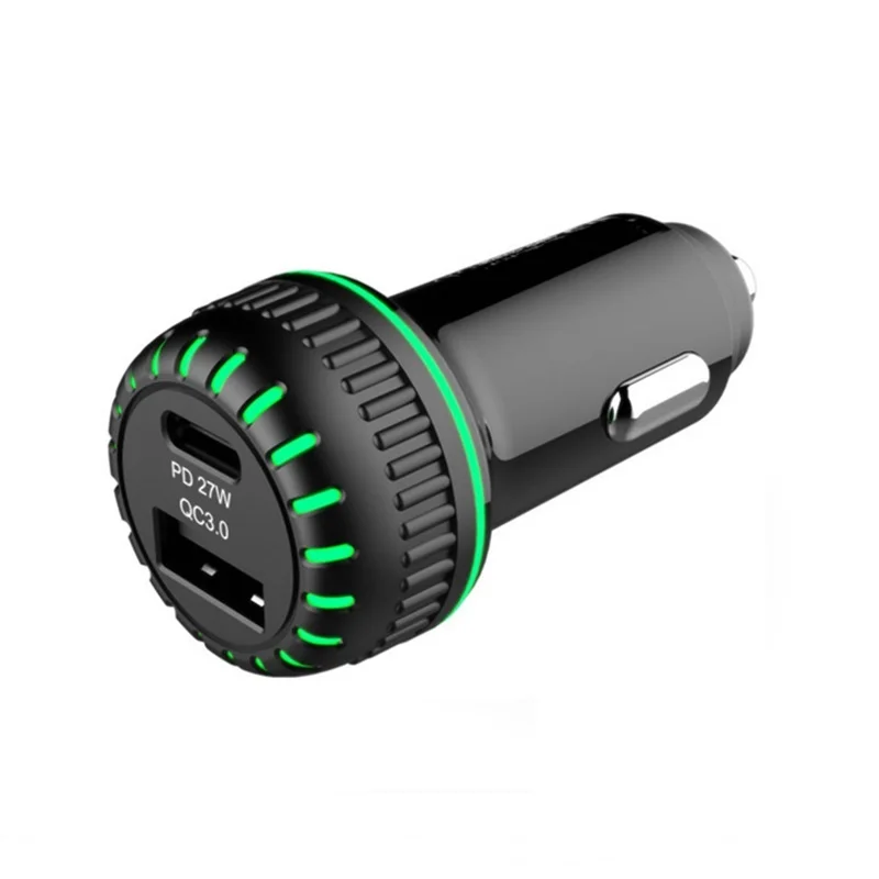 Tongdaytech 45 Вт Usb Автомобильное зарядное устройство Быстрая зарядка QC 3,0 Мобильный телефон PD порт зарядное устройство быстрое автомобильное зарядное устройство для iPhone Xiaomi смартфон