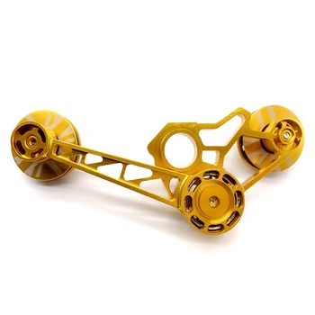 

Bicycle Chain Tensioner Adjuster Practical 2 6 Speeds Guide Stable Fastener Cycling Aluminium Alloy Rear Derailleur For Brompton