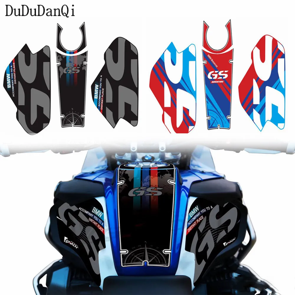 for BMW R1200GS LC ADV R1250GS Adventure R 1200 GS Gas Fuel Tank Protective Stickers Decals Decoration Motorcycle Accessories
