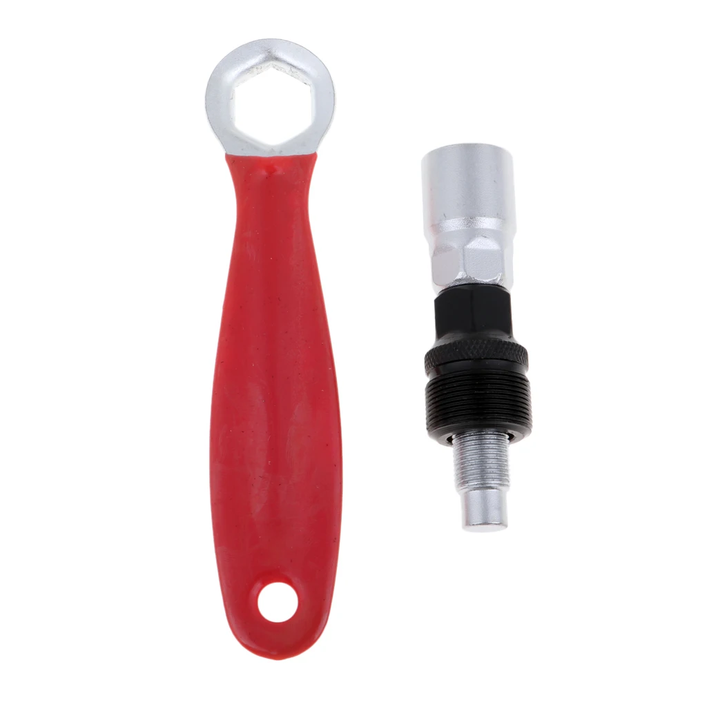 Bicycle Repair Wrench Tools Crank Remove Disassembling Bottom Bracket Spanner Set Kit