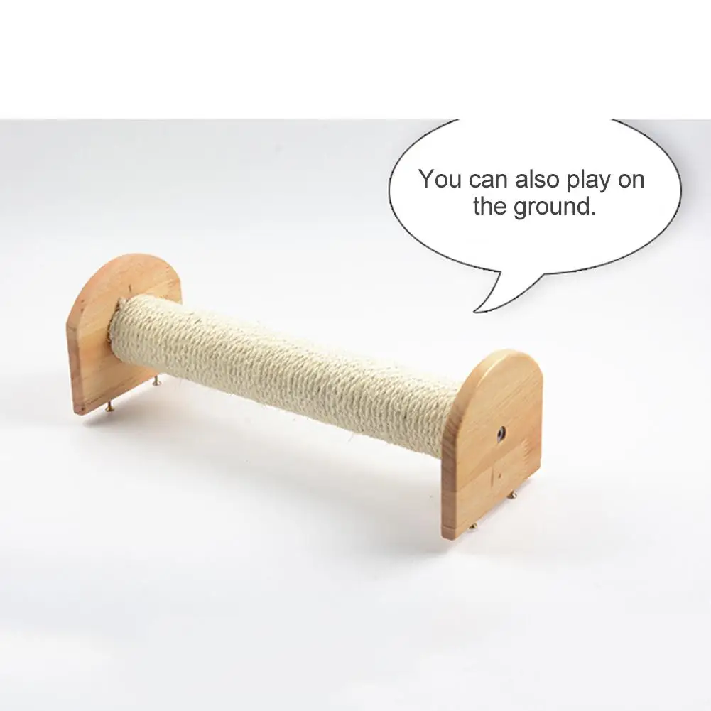 Cat Scratching Post Wall-Mounted Quick Replaceable Sisal Cat Scratching Post Innovative Pet Cat Toys