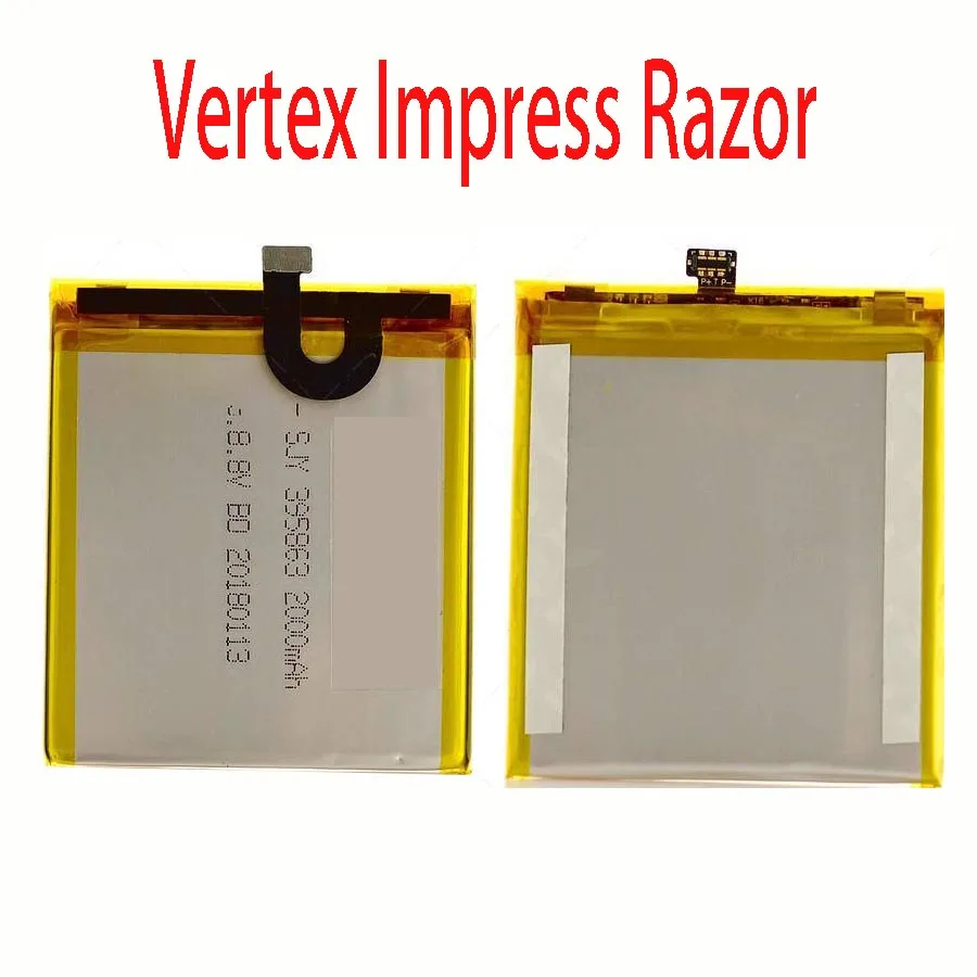 Аккумулятор для Vertex Impress Razor 3000 мАч аккумулятор для Vertex Impress Razor мобильного телефона