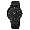 Men Watch 2023 Luxury Top Brand Quartz Watches Business Simple Ultra Thin Mesh Wristwatch Men's Clock Reloj Hombre Montre Homme 2