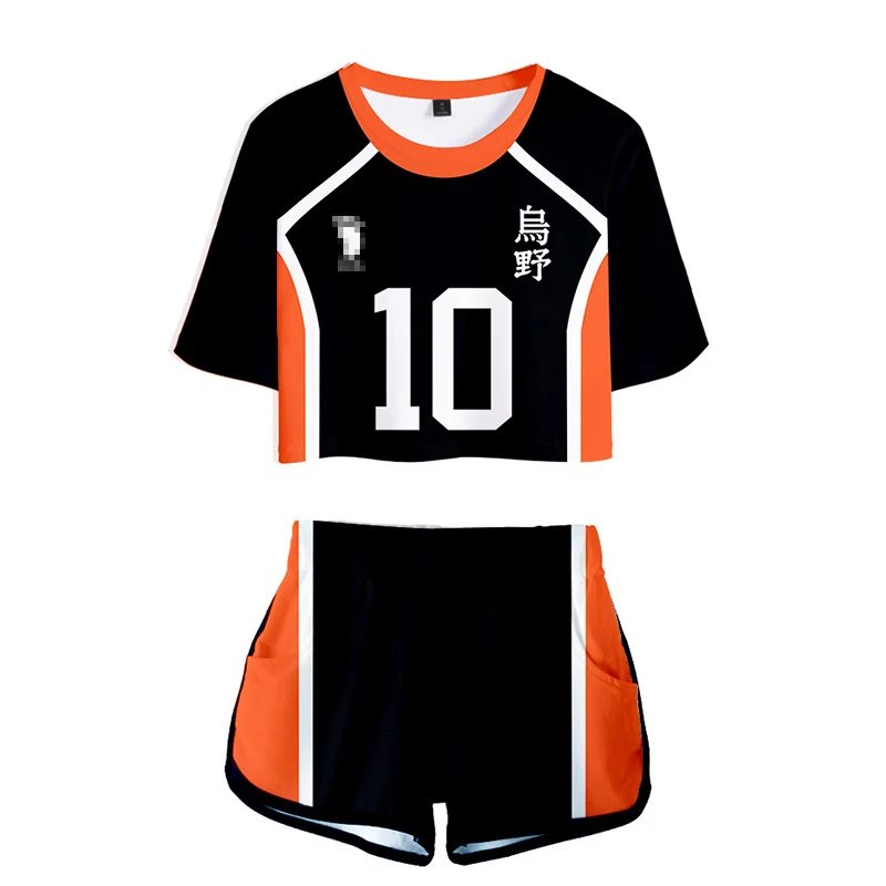 REEMONDE Haikyuu Cosplay Costume Hinata Shoyo Shirt Shorts Bokuto Kotaro Cos Akaashi Keiji Suits Women Men High School Uniform -Zentai shop online Hee8b36f285924e5a84678729f51112997.jpg