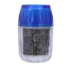 Кокосовый угольный очиститель воды фильтр очиститель картридж домашний кухонный кран, синий