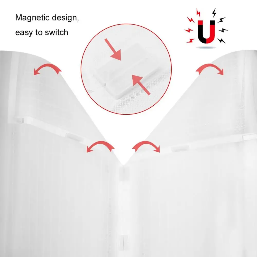 OUTAD летняя шторка от комаров насекомых мух Жуков автоматическое закрытие двери