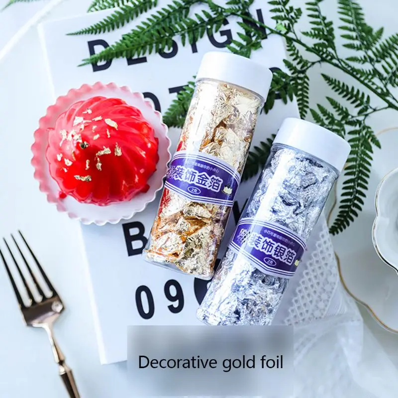 TTLIFE-1PCS-Edible-Grade-Genuine-Gold-Leaf-Schabin-Flakes-2g-24K-Gold-Decorative-Dishes-Chef-Art