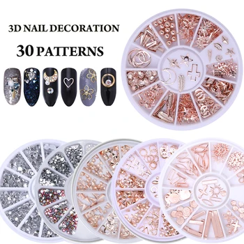 

Mixed Color Nail Rhinestones Stones AB Color Rhinestone Irregular Beads Manicure For Nails Art Decorations Crystals Accessories