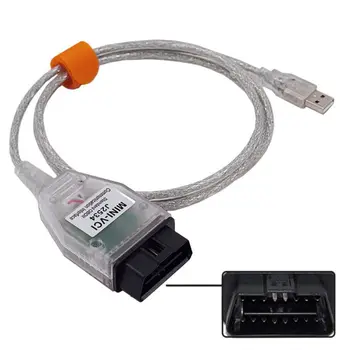 

Latest V14.20.019 MINI VCI Interface FOR TOYOTA TIS Techstream MINI-VCI FT232RL Chip J2534 OBD2 Diagnostic Cable