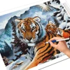 Evershine Diamond Painting Animals With Square Rhinestones Diamond Embroidery Tiger Winter Cross Stitch Mosaic Home Decoration ► Photo 3/6