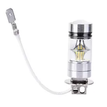 2 шт. высокомощный автомобильный сменный светоизлучающий диодный Головной фонарь H3 100 Вт Светодиодный фонарь автомобильный противотуманный хвост автомобильная лампа