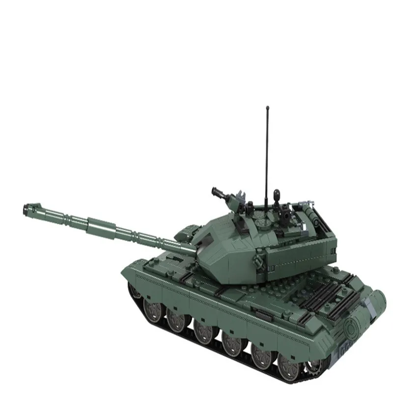 Новый классический военный и российский основной боевой танк T90 строительные
