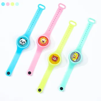 

Hand sanitizer dispensing portable bracelet wristband hand dispenser pulsera dispensadora de gel hidroalcoholico durable waterpr