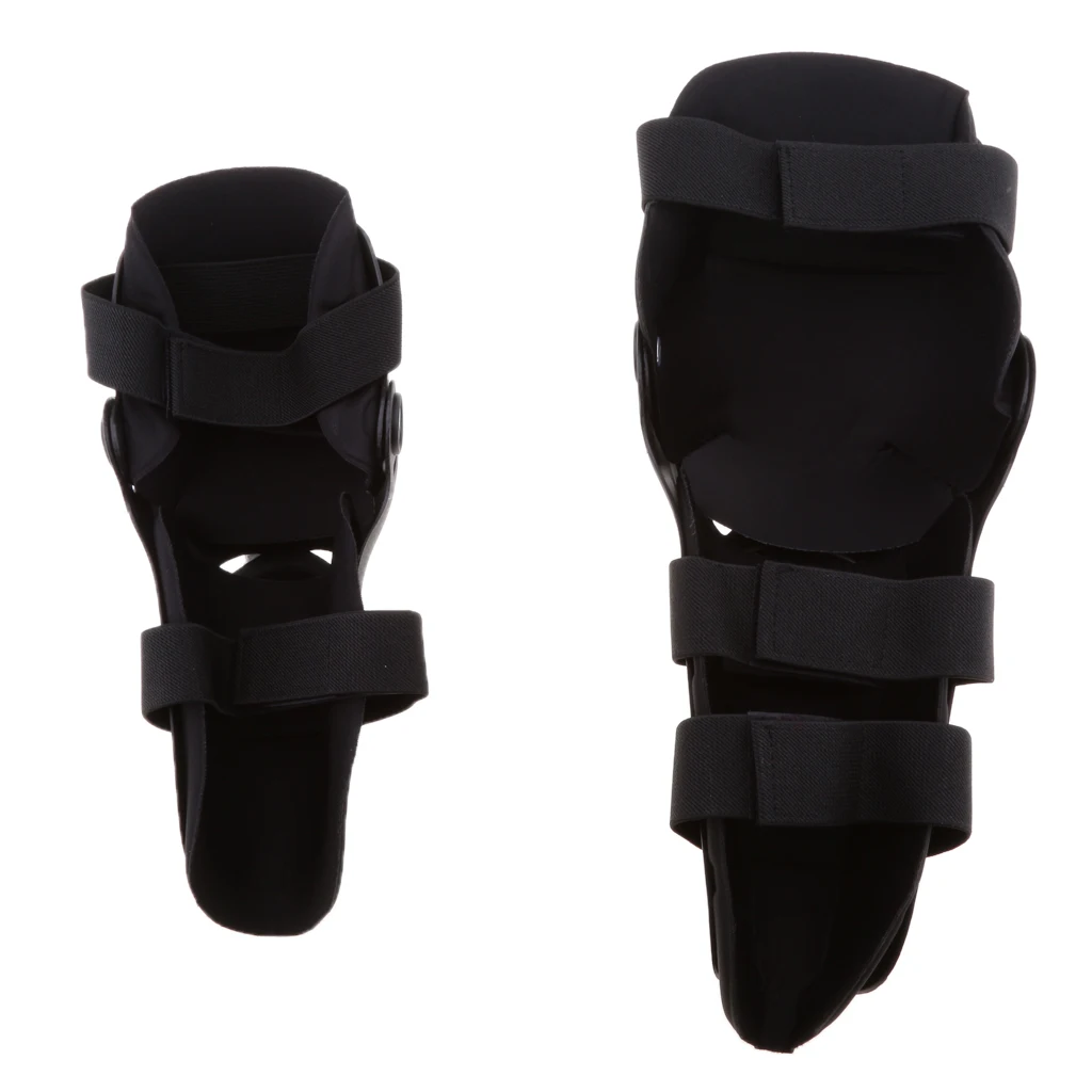 4Pieces Motorcycle Motocross Cycling Elbow and Knee Pads Protector Guard Armors Set Black