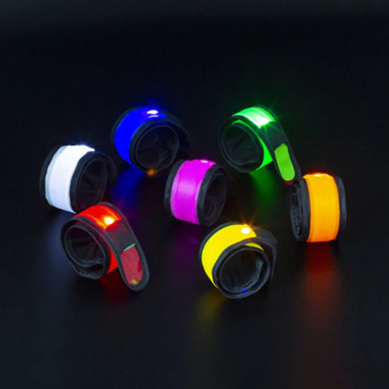 1PC outdoor sports night running armband LED light safety belt arm leg warning wristband cycling bike bicycle party glow prop sticks bracelet gloves headband glasses rings hand fan