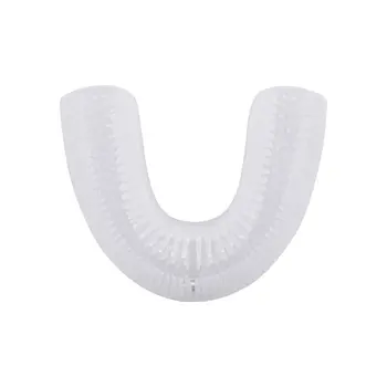 

360 Degrees Lips Care Kids Automatic Sonic Electric Toothbrush U Shaped Head with Music for Children USB Charging Tooth Whiten