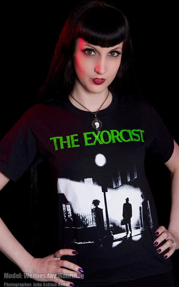 EXORCIST рубашка ужас фильм дьявол Демон одержим сатаной (1) | Мужская одежда