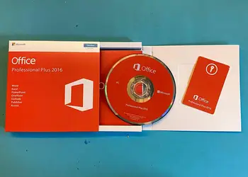 

For Microsoft Office 2016 Professional Plus for Windows PC Retail Boxed Product Key Card Inside With DVD