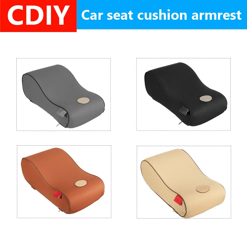 

Autoleader NEW Luxury Cushions Car Seat Cushion Armrest Center Consoles Cushion Pillow Pad Rest Pillow Armrest Supports
