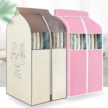 

New 2019 Clothing Covers Waterproof Clothes Protector Clothes Dust Cover Dustproof Garment Bags Non-woven Fabric Dress Bag