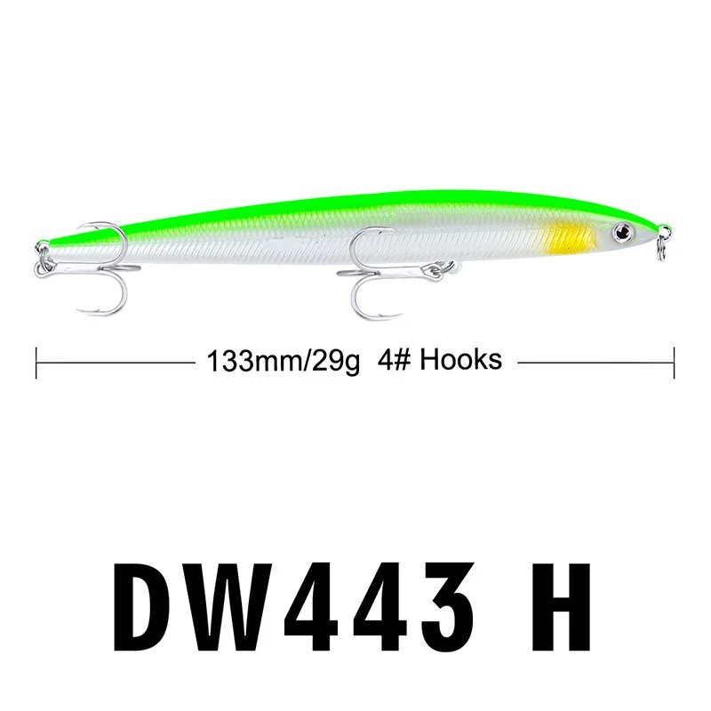 Fishing Lure Pencil Weight 29g 13.3cm Hard Floating Topwater Baits