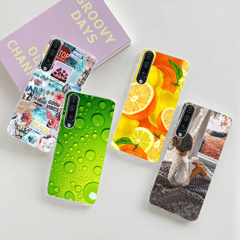 Case For Samsung Galaxy A50 Case Silicone Soft Tpu phone Back