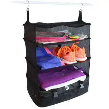 

Luggage Storage Bag Three-layer Suitcase Clothing Sorting Bag Multi-function Oxford Cloth Storage Bag Home Storage Supplies