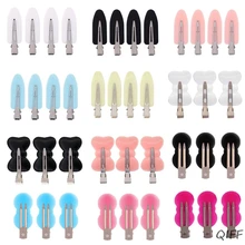 2/3/4 шт. без изгиб бесшовные Заколки для волос боковые пряди исправить бахрома заколка для волос Макияж умывания лица аксессуары Для женщин девочек шпильки для укладки